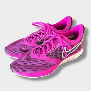 Nike Zoom Strike Womens Running Shoes Pink Purple AJ0188-600 Size 8.5